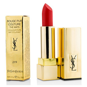 Yves Saint Laurent Rouge Pur Couture - The Mats 219 Rouge Tatouage Lipstick Couleur Pure Mat Eclatant 3.8ml